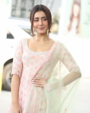 Actress Raashi Khanna At Venky Mama Movie Thanks Meet Pictures
