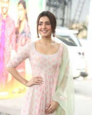 Actress Raashi Khanna At Venky Mama Movie Thanks Meet Pictures