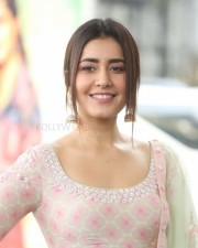 Actress Raashi Khanna At Venky Mama Movie Thanks Meet Pictures
