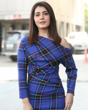 Actress Raashi Khanna At Venky Mama Press Meet Photos