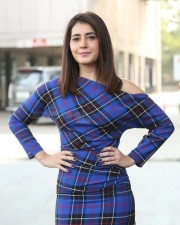 Actress Raashi Khanna At Venky Mama Press Meet Photos