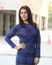 Actress Raashi Khanna At Venky Mama Press Meet Photos