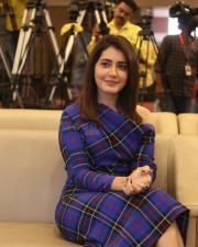 Actress Raashi Khanna At Venky Mama Press Meet Photos