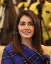 Actress Raashi Khanna At Venky Mama Press Meet Photos