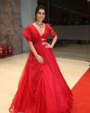 Actress Raashi Khanna At World Famous Lover Pre release Event Pics