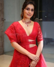 Actress Raashi Khanna At World Famous Lover Pre release Event Pics