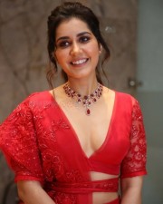 Actress Raashi Khanna At World Famous Lover Pre release Event Pics
