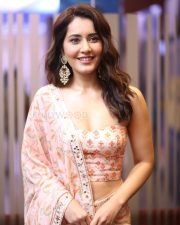 Actress Raashi Khanna at Telusu Kada Movie Trailer Launch Photos 21