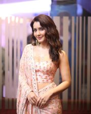 Actress Raashi Khanna at Telusu Kada Movie Trailer Launch Photos 27