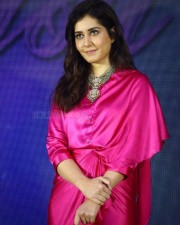 Actress Raashi Khanna at Thank You Movie Trailer Launch Photos 12