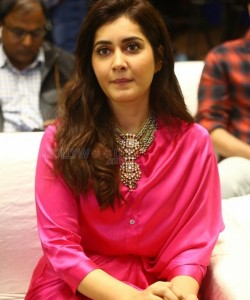 Actress Raashi Khanna at Thank You Movie Trailer Launch Photos 27