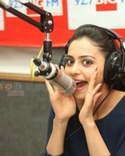 Actress Rakul Preet Singh At Big Fm Photos