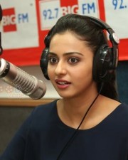 Actress Rakul Preet Singh At Big Fm Photos