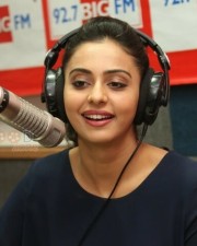 Actress Rakul Preet Singh At Big Fm Photos