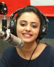 Actress Rakul Preet Singh At Big Fm Photos