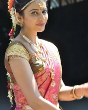 Actress Rakul Preet Singh Traditional Saree Photos