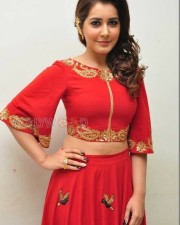 Raashii Khanna 55 Actress Rashi Khanna In Red Dress Pictures