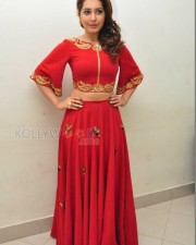 Raashii Khanna 48 Actress Rashi Khanna In Red Dress Pictures