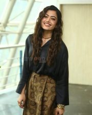 Actress Rashmika Mandanna at Sita Ramam Trailer Launch Event Pictures 01