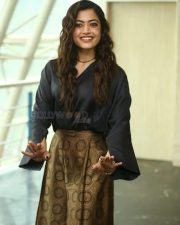 Actress Rashmika Mandanna at Sita Ramam Trailer Launch Event Pictures 02