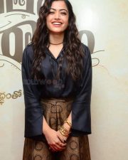 Actress Rashmika Mandanna at Sita Ramam Trailer Launch Event Pictures 11