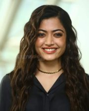 Actress Rashmika Mandanna at Sita Ramam Trailer Launch Event Pictures 24