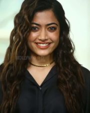 Actress Rashmika Mandanna at Sita Ramam Trailer Launch Event Pictures 25