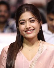 Actress Rashmika Mandanna at The Girlfriend Movie Success Meet Pictures 03