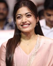 Actress Rashmika Mandanna at The Girlfriend Movie Success Meet Pictures 05