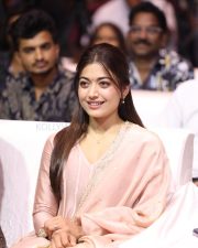 Actress Rashmika Mandanna at The Girlfriend Movie Success Meet Pictures 06