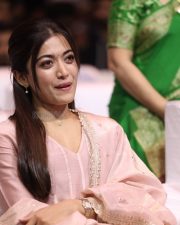 Actress Rashmika Mandanna at The Girlfriend Movie Success Meet Pictures 09