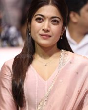Actress Rashmika Mandanna at The Girlfriend Movie Success Meet Pictures 16