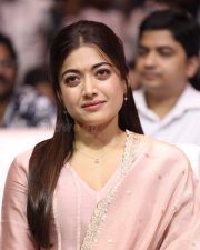 Actress Rashmika Mandanna at The Girlfriend Movie Success Meet Pictures 19