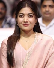 Actress Rashmika Mandanna at The Girlfriend Movie Success Meet Pictures 20