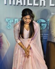Actress Rashmika Mandanna at The Girlfriend Movie Trailer Launch Photos 02