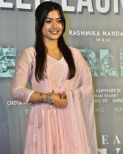 Actress Rashmika Mandanna at The Girlfriend Movie Trailer Launch Photos 05