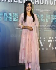 Actress Rashmika Mandanna at The Girlfriend Movie Trailer Launch Photos 07