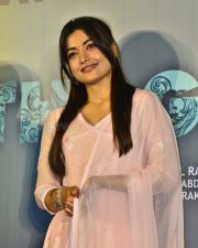 Actress Rashmika Mandanna at The Girlfriend Movie Trailer Launch Photos 11