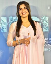 Actress Rashmika Mandanna at The Girlfriend Movie Trailer Launch Photos 13