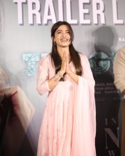 Actress Rashmika Mandanna at The Girlfriend Movie Trailer Launch Photos 14