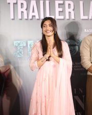 Actress Rashmika Mandanna at The Girlfriend Movie Trailer Launch Photos 15