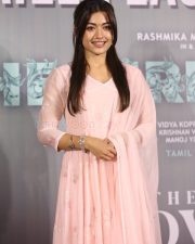 Actress Rashmika Mandanna at The Girlfriend Movie Trailer Launch Photos 20