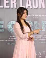 Actress Rashmika Mandanna at The Girlfriend Movie Trailer Launch Photos 21