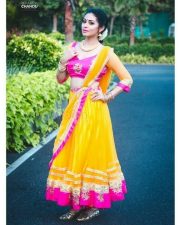 Actress Sadha Traditional Photos