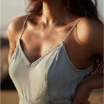 Sai Dhanshika 7 Actress Sai Dhanshika Hot Beach Photoshoot Stills