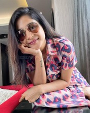 Actress Sakshi Agarwal in Pyjamas Stills 02