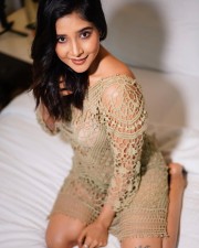 Actress Sakshi Agarwal in a See Through Dress Photoshoot Stills 01