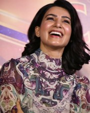 Samantha Ruth Prabhu 31 Actress Samantha At Captain Marvel Press Meet Photos