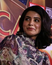 Samantha Ruth Prabhu 30 Actress Samantha At Captain Marvel Press Meet Photos