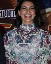 Samantha Ruth Prabhu 27 Actress Samantha At Captain Marvel Press Meet Photos